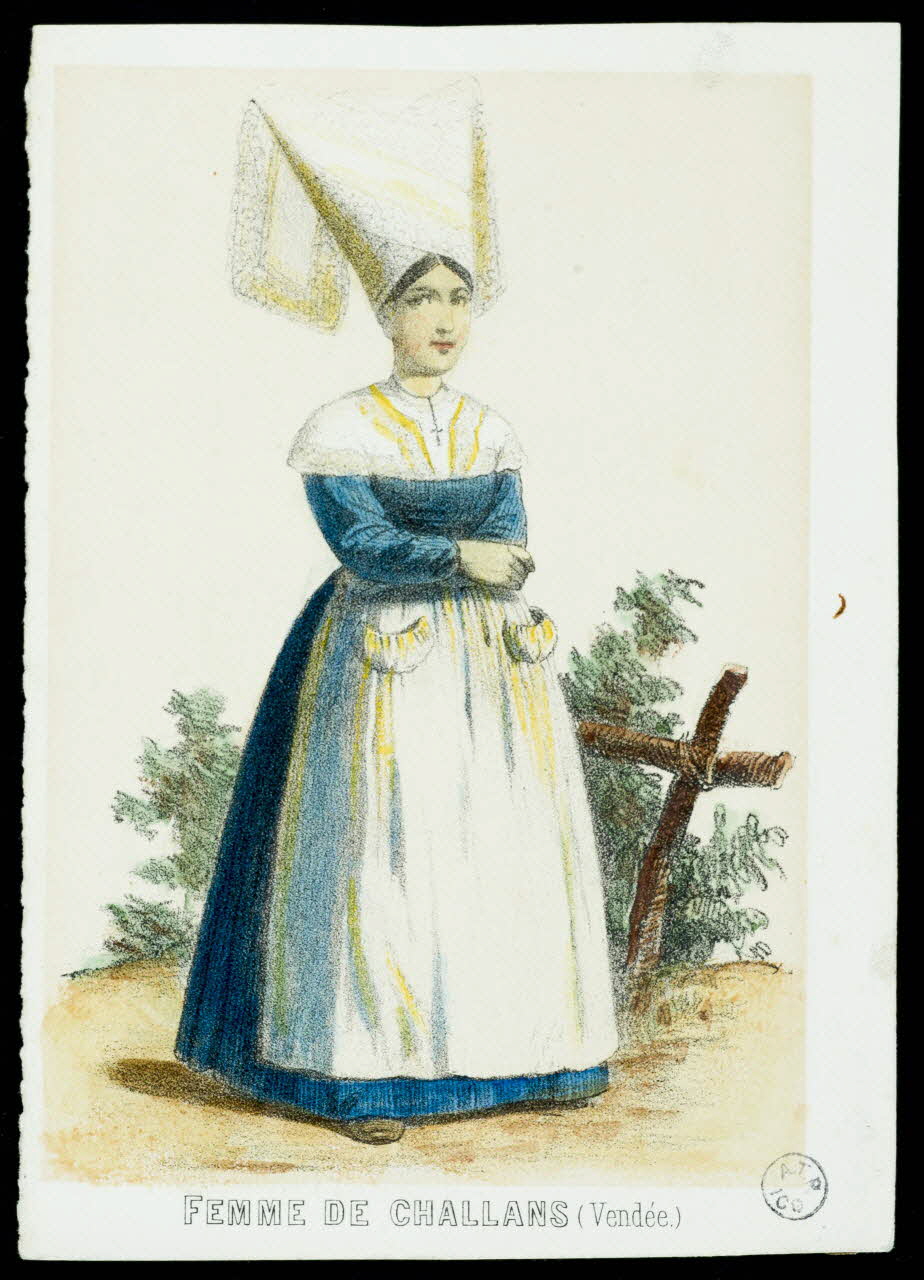 élément d'ensemble FEMME DE CHALLANS (Vendée) 1845-1855 1944.2.35 Photo