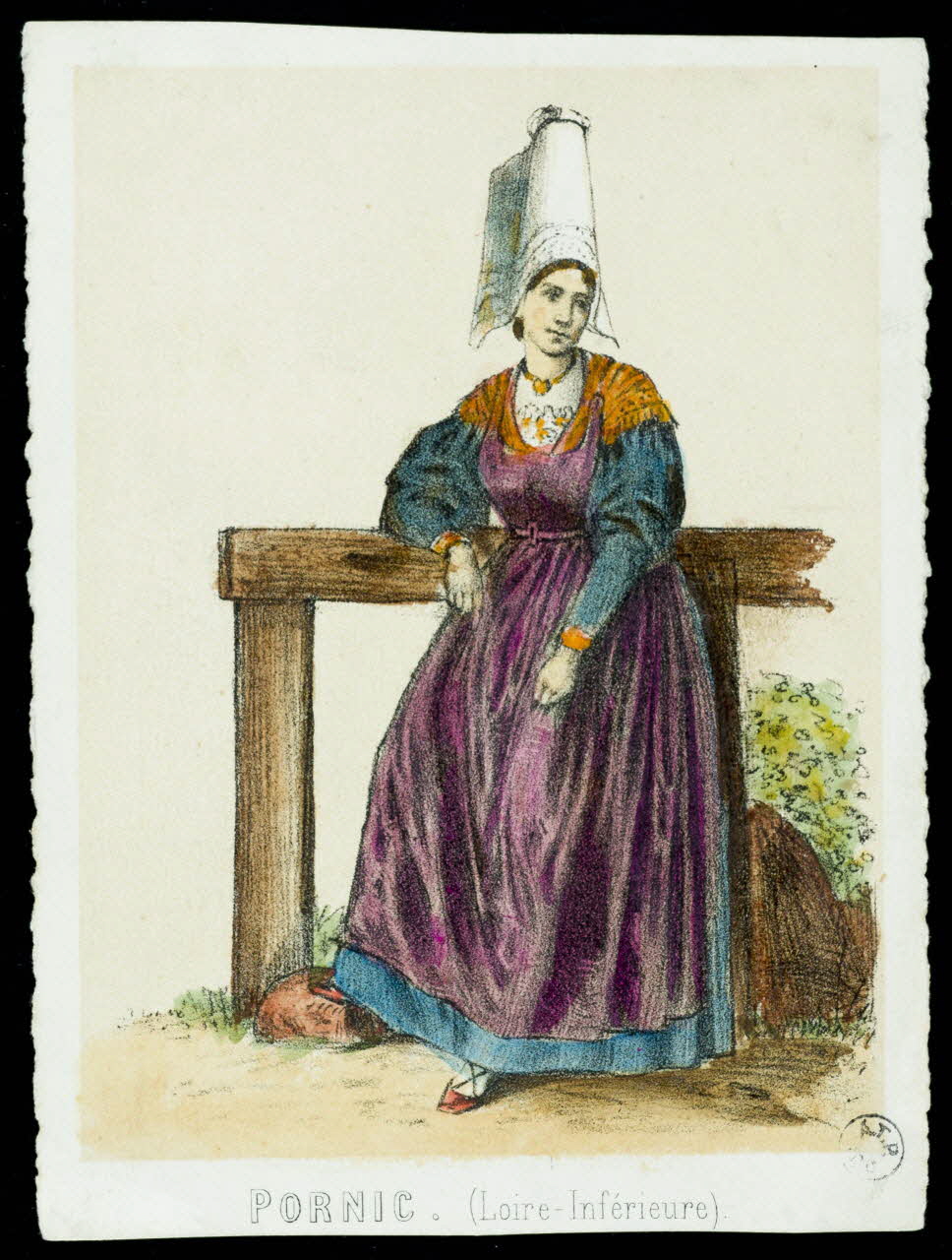 élément d'ensemble PORNIC. 1845-1855 1944.2.40 Photo