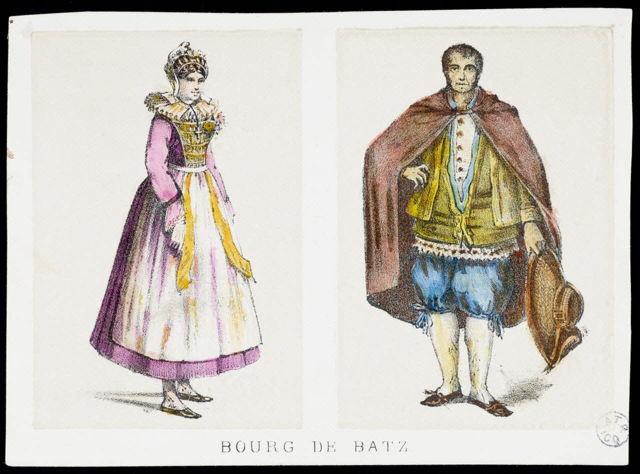 élément d'ensemble BOURG DE BATZ 1845-1855 1944.2.5 Photo