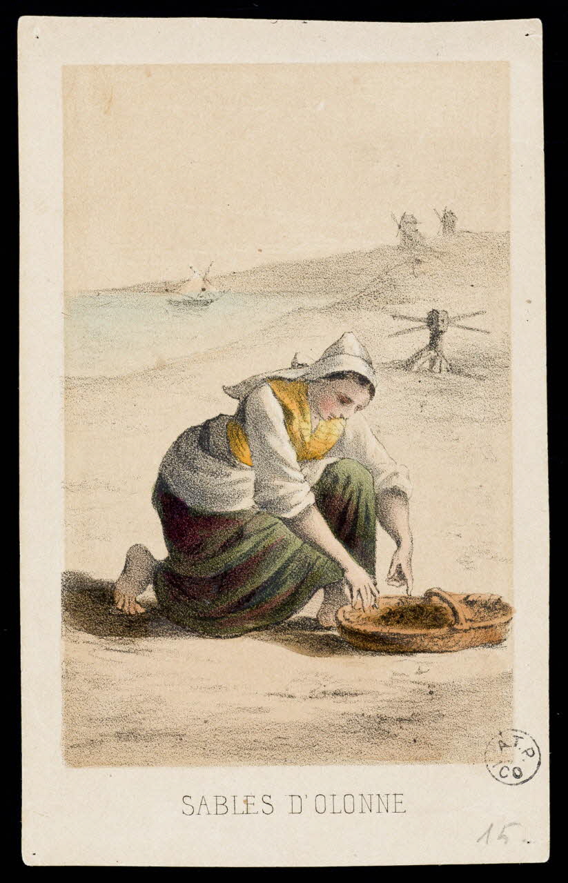 élément d'ensemble SABLES-D'OLONNE 1845-1855 1944.2.7 Photo