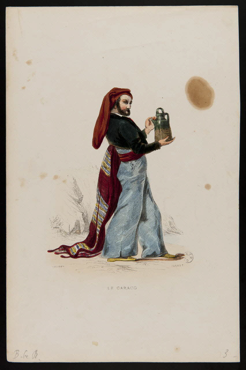 Henri Josué Porret ; Emile Loubon illustration LE CARACO 1852 1944.2.92 Photo