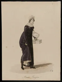 Georges-Jacques Gatine ; Louis-Marie Lanté estampe Paris. Lingère. 1819-1829 1944.21.8 Photo