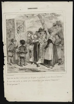 Pruche Clément ; Aubert et Cie estampe BAMBOCHADES. Paris 1865-1875 1944.5.2  Photo