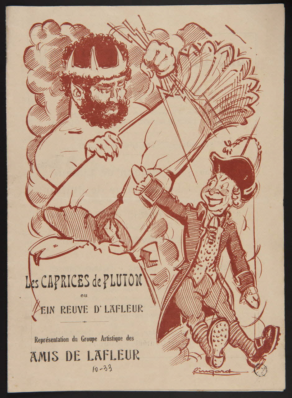 estampe Les CAPRICES de PLUTON 1945.1.20 Photo