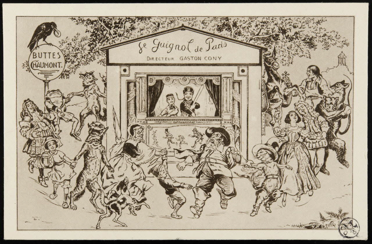 estampe Le Guignol de Paris 1945.1.8 Photo