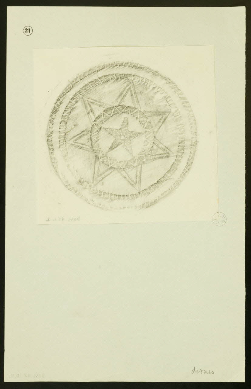 Guy Moinet dessin Crêpier à rondelle 1945 1945.10.2 Photo