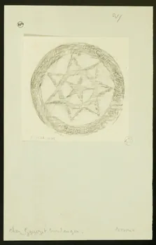 Guy Moinet dessin Crêpier à rondelle 1945 1945.10.3 Photo