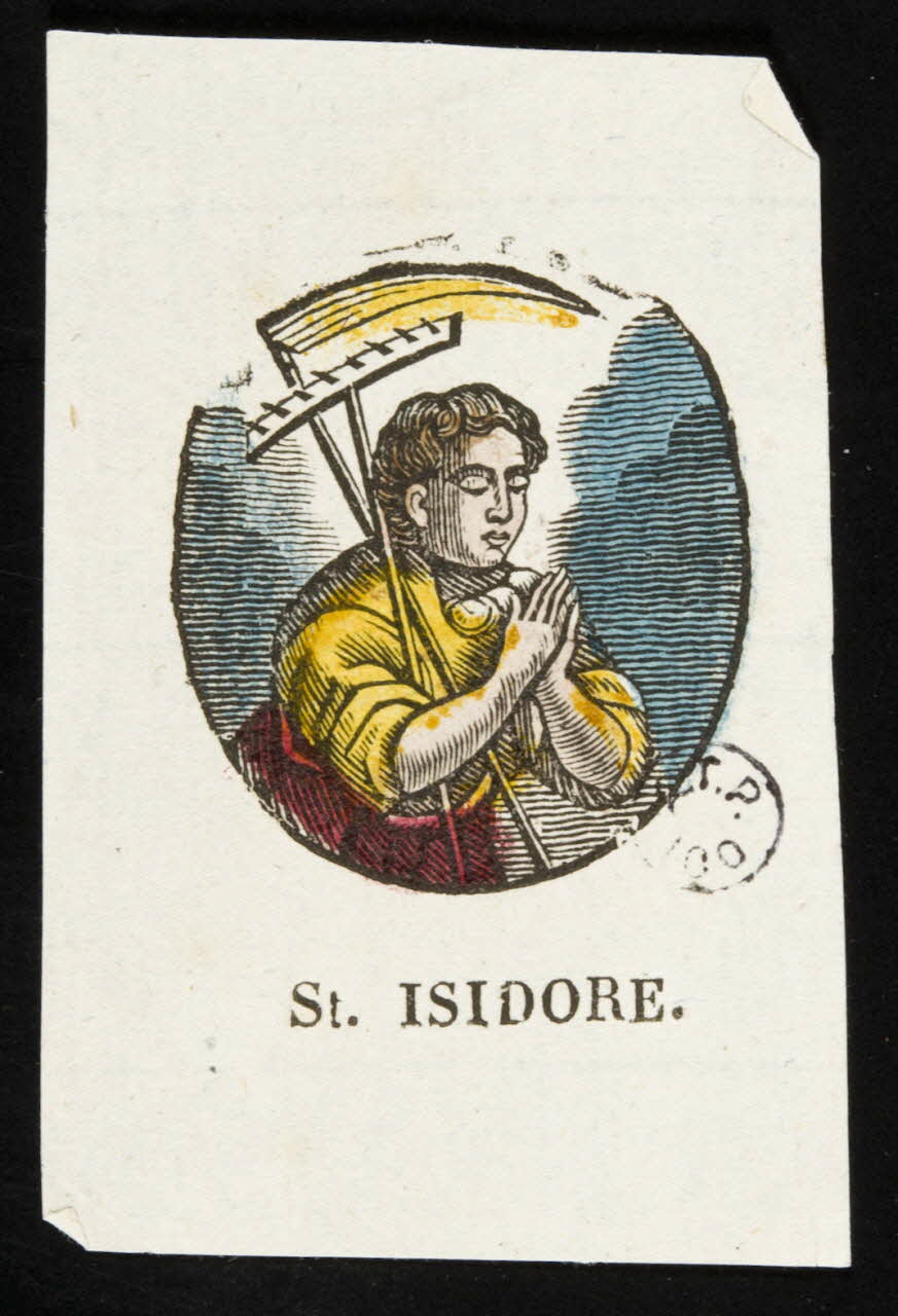 estampe St. ISIDORE. 1945.3.13 Photo