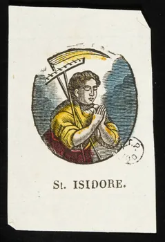 estampe St. ISIDORE. 1945.3.13 Photo