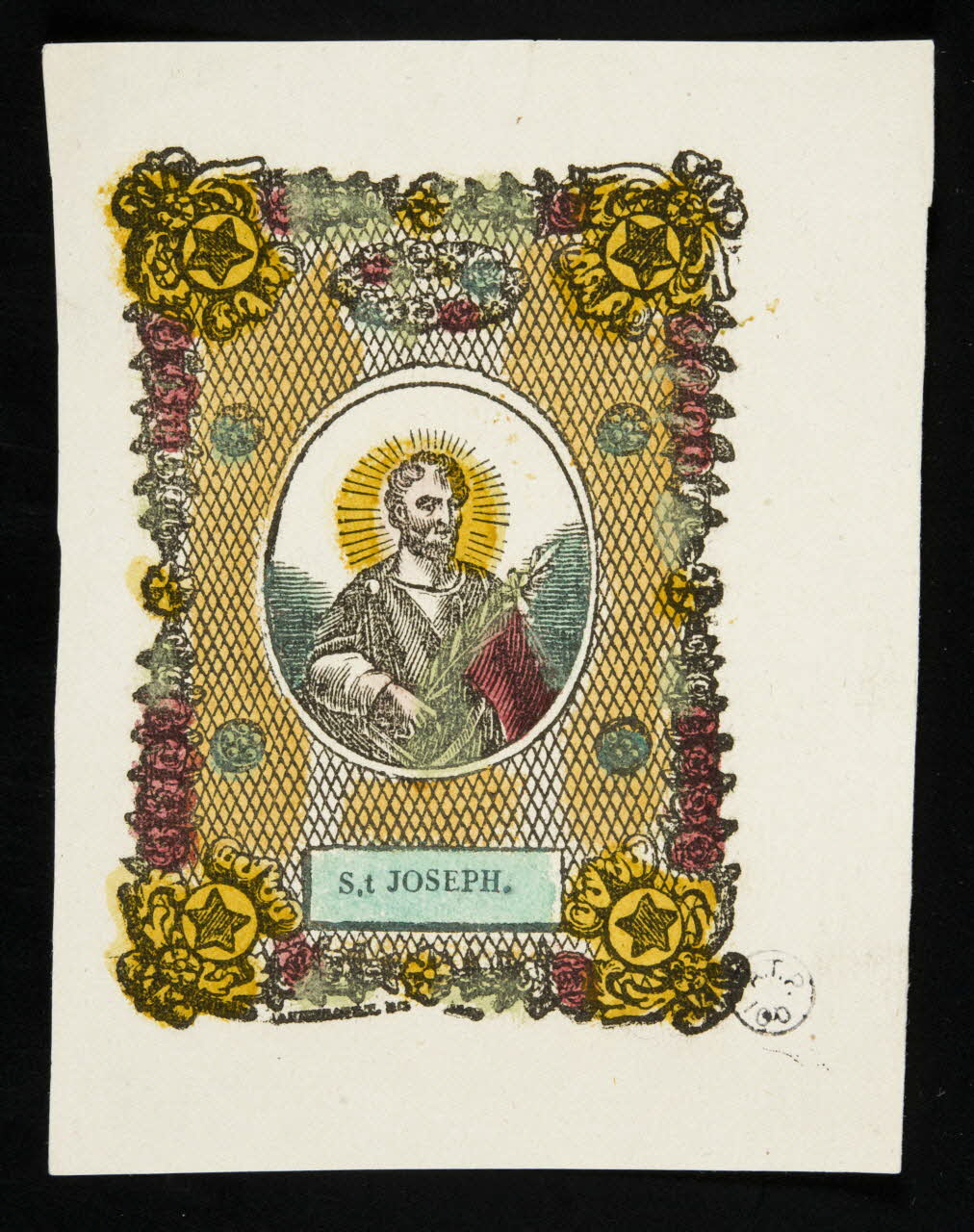 estampe S.t JOSEPH. 1945.3.17 Photo