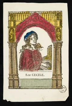 estampe S.te CECILE. 1945.3.3  Photo