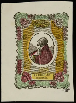 estampe S.t CHARLES  BORROMEE. 1945.3.4 Photo