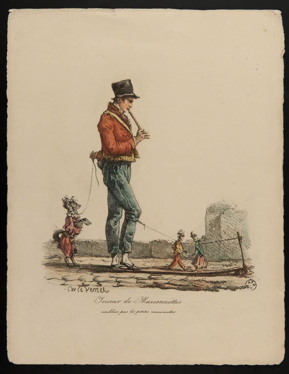 estampe Joueur de Marionnettes 1945.4.2 Photo