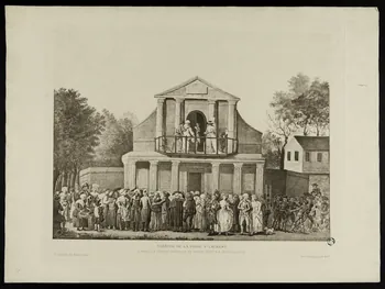estampe THEATRE DE LA FOIRE ST. LAURENT 1946.10.1 Photo