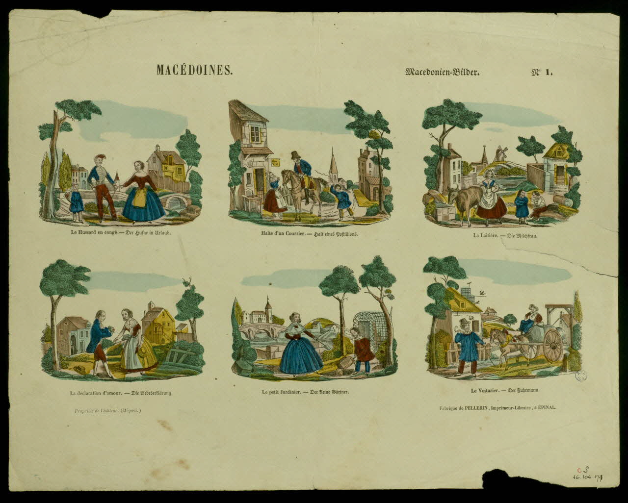estampe MACEDOINES. 1946.106.174 Photo