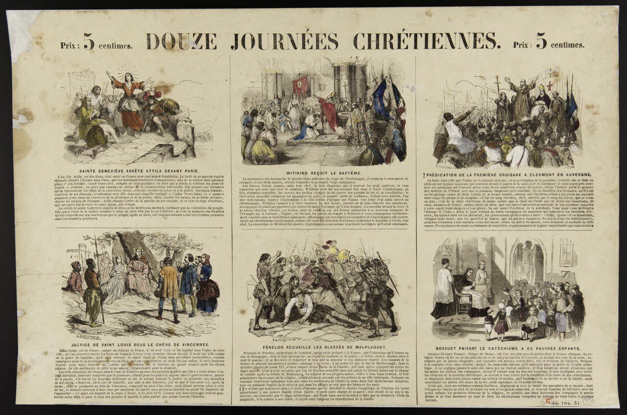 estampe DOUZE JOURNEES CHRETIENNES. 1946.106.31 Photo