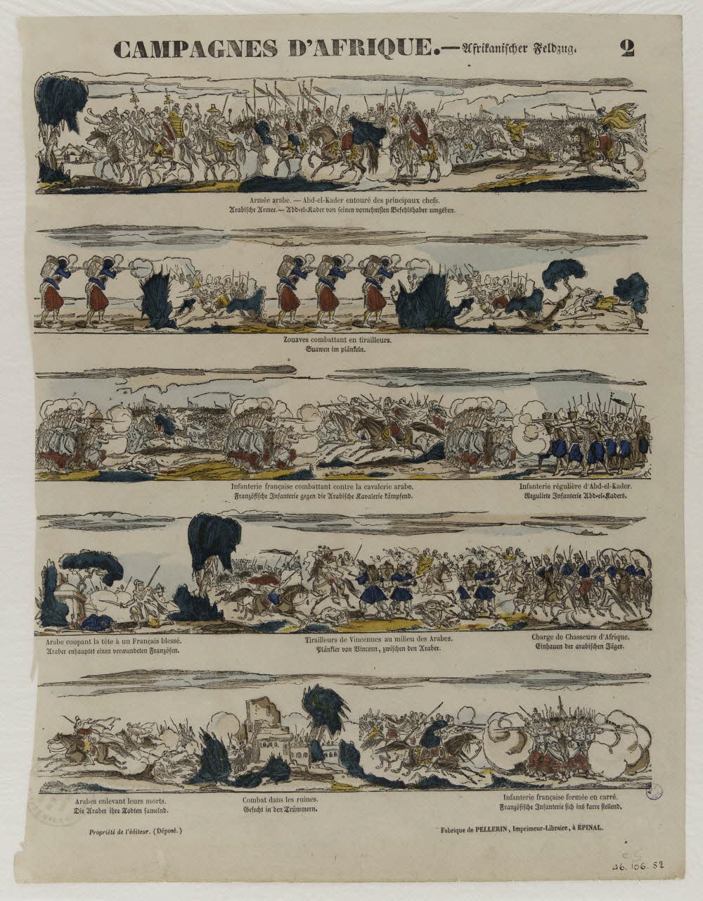 estampe CAMPAGNES D'AFRIQUE. 1946.106.52 Photo