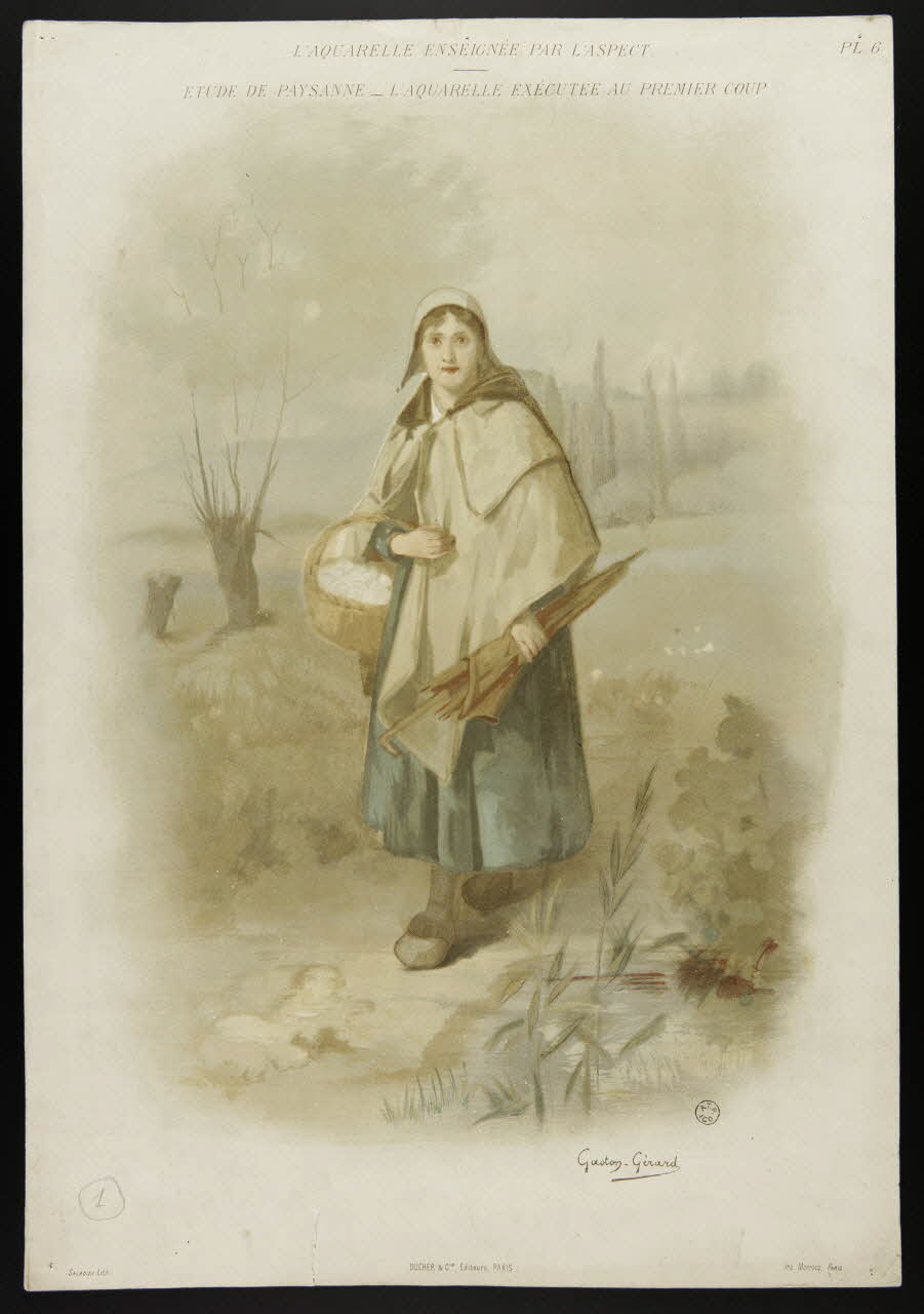 estampe ETUDE DE PAYSANNE 1946.124.71 Photo