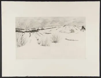 estampe "les deux chasseurs" 1946.5.27 Photo
