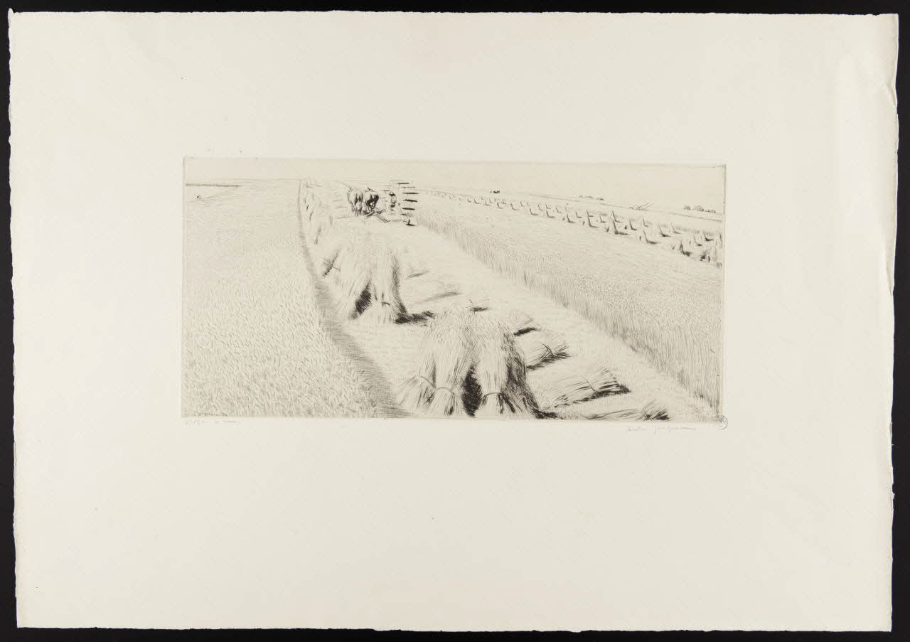 estampe "la lieuse" 1946.5.34 Photo