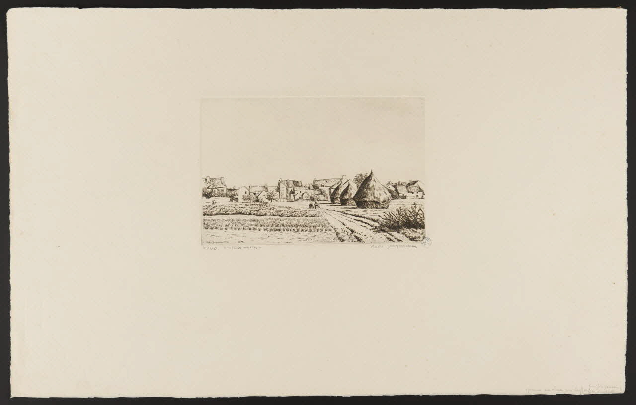 estampe "les trois meules" 1946.5.42 Photo