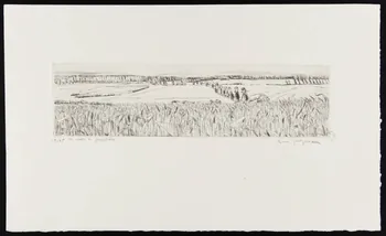 estampe "les routes de peupliers" 1946.5.9 Photo