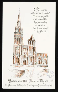 estampe Basilique de Notre-Dame du Folgoët 1946.79.3  Photo