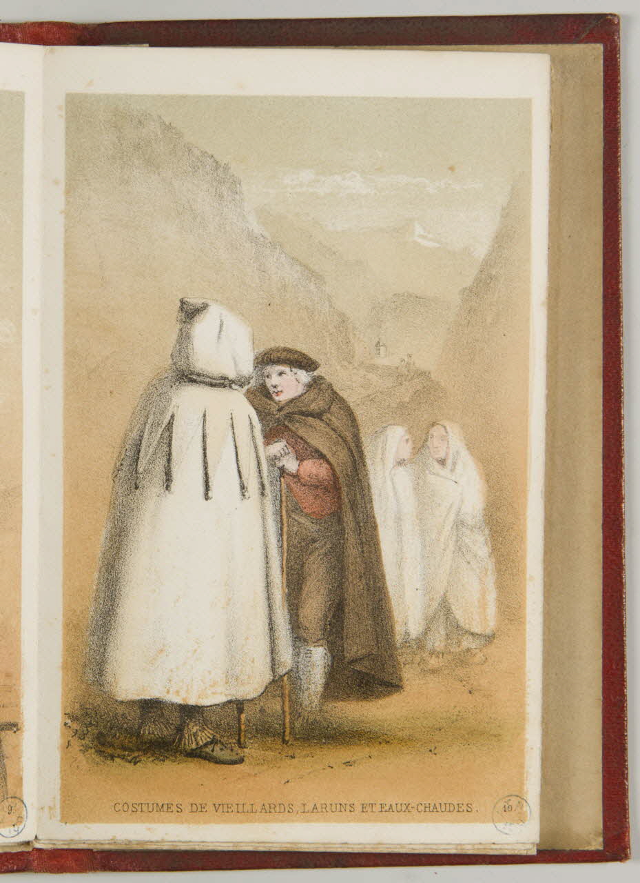 album COSTUMES DE VIEILLARDS, LARUNS ET EAUX - CHAUDES. 1946.83.3.10 Photo