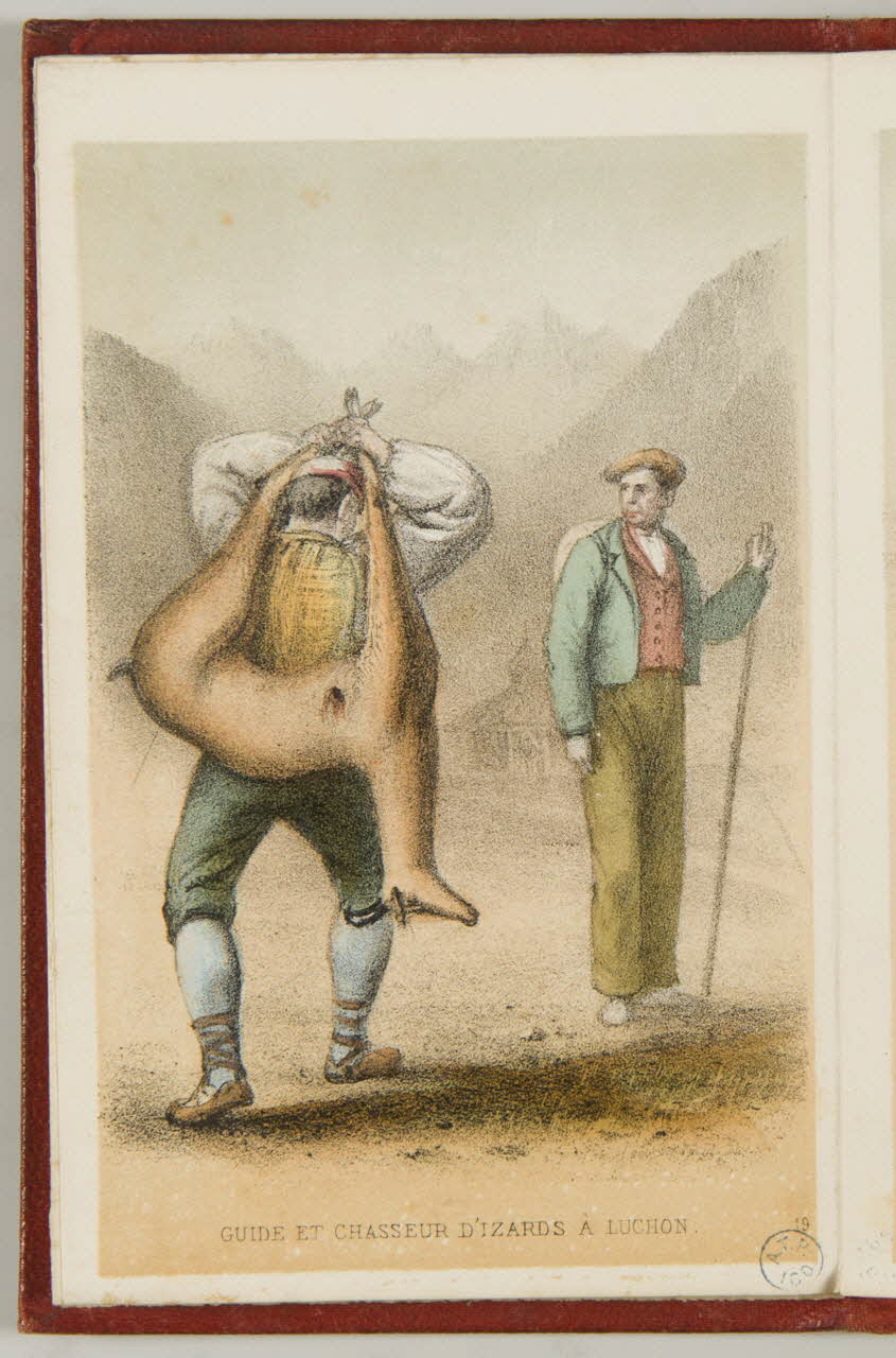 album GUIDE ET CHASSEUR D'IZARDS A LUCHON. 1946.83.3.19 Photo