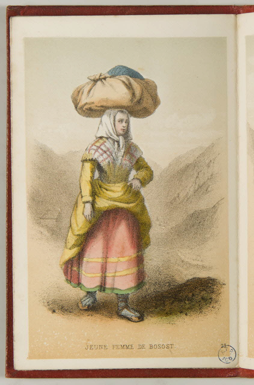 album JEUNE FEMME DE BOSOST. 1946.83.3.23 Photo