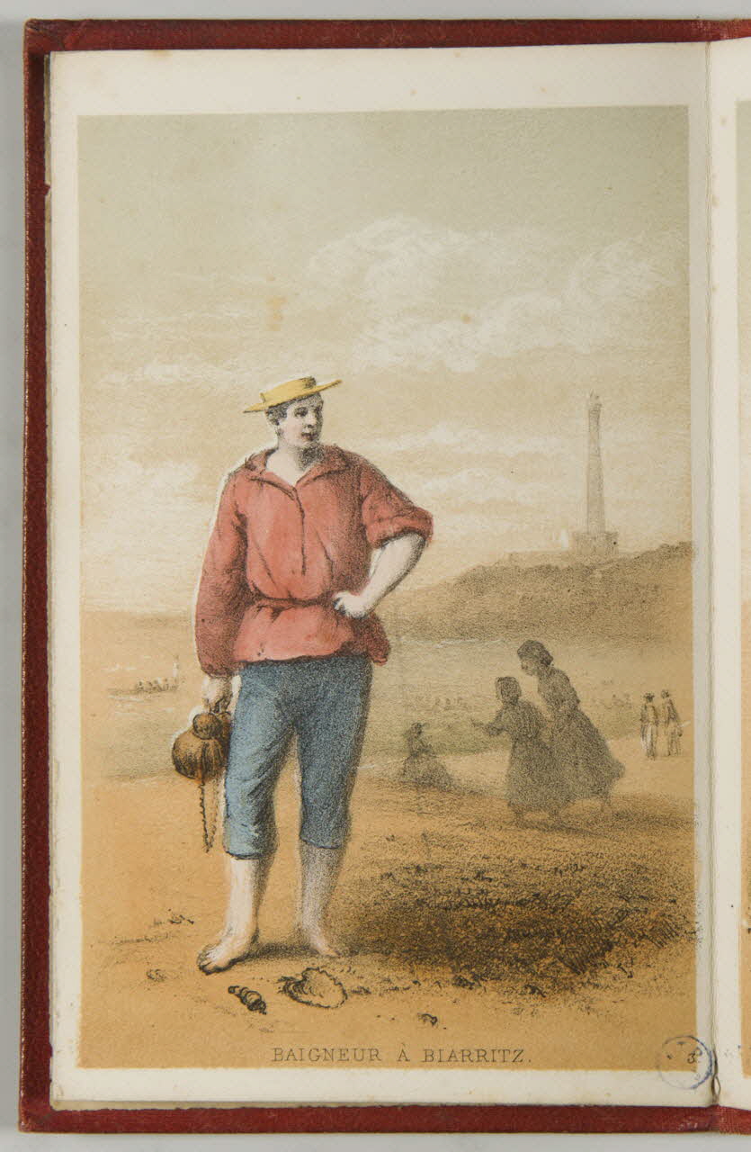 album BAIGNEUR A BIARRITZ. 1946.83.3.3 Photo