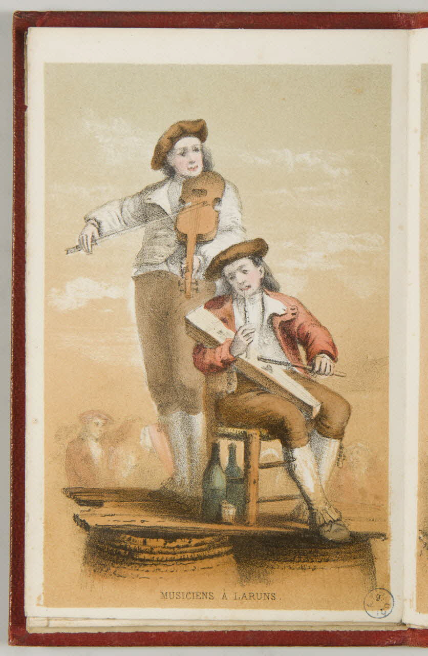 album MUSICIENS A LARUNS. 1946.83.3.9 Photo