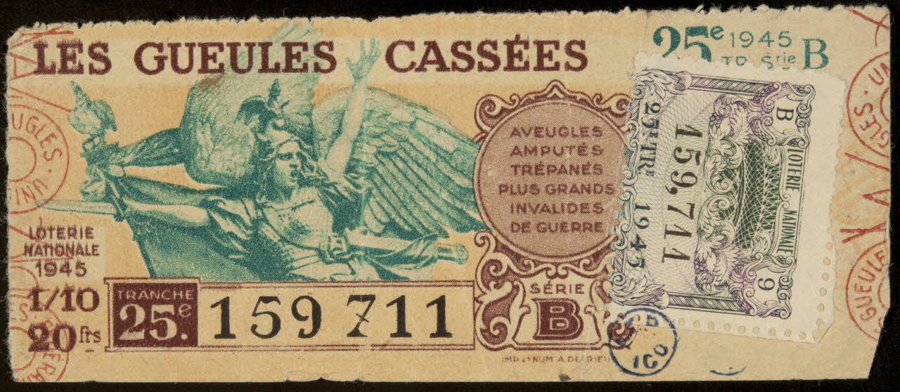 estampe LES GUEULES CASSEES 1946.86.1.3 Photo