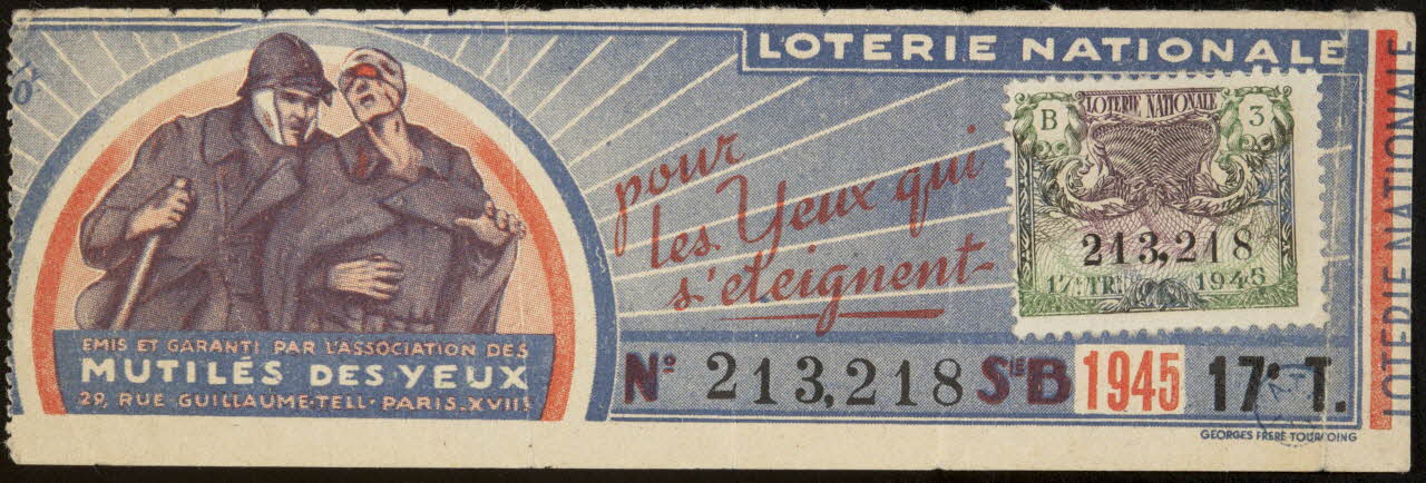 estampe LOTERIE NATIONALE 1946.86.1.8 Photo