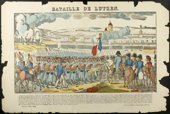 estampe BATAILLE DE LUTZEN. 1947.22.118 Photo