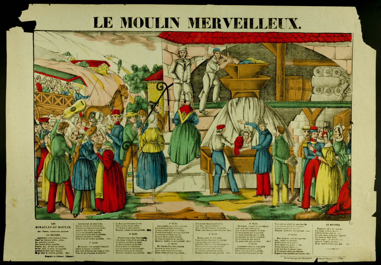 estampe LE MOULIN MERVEILLEUX. 1947.22.164 Photo