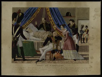 Céréghetti imagerie ancienne MORT DE NAPOLEON. Paris 1821 1947.22.18 Photo