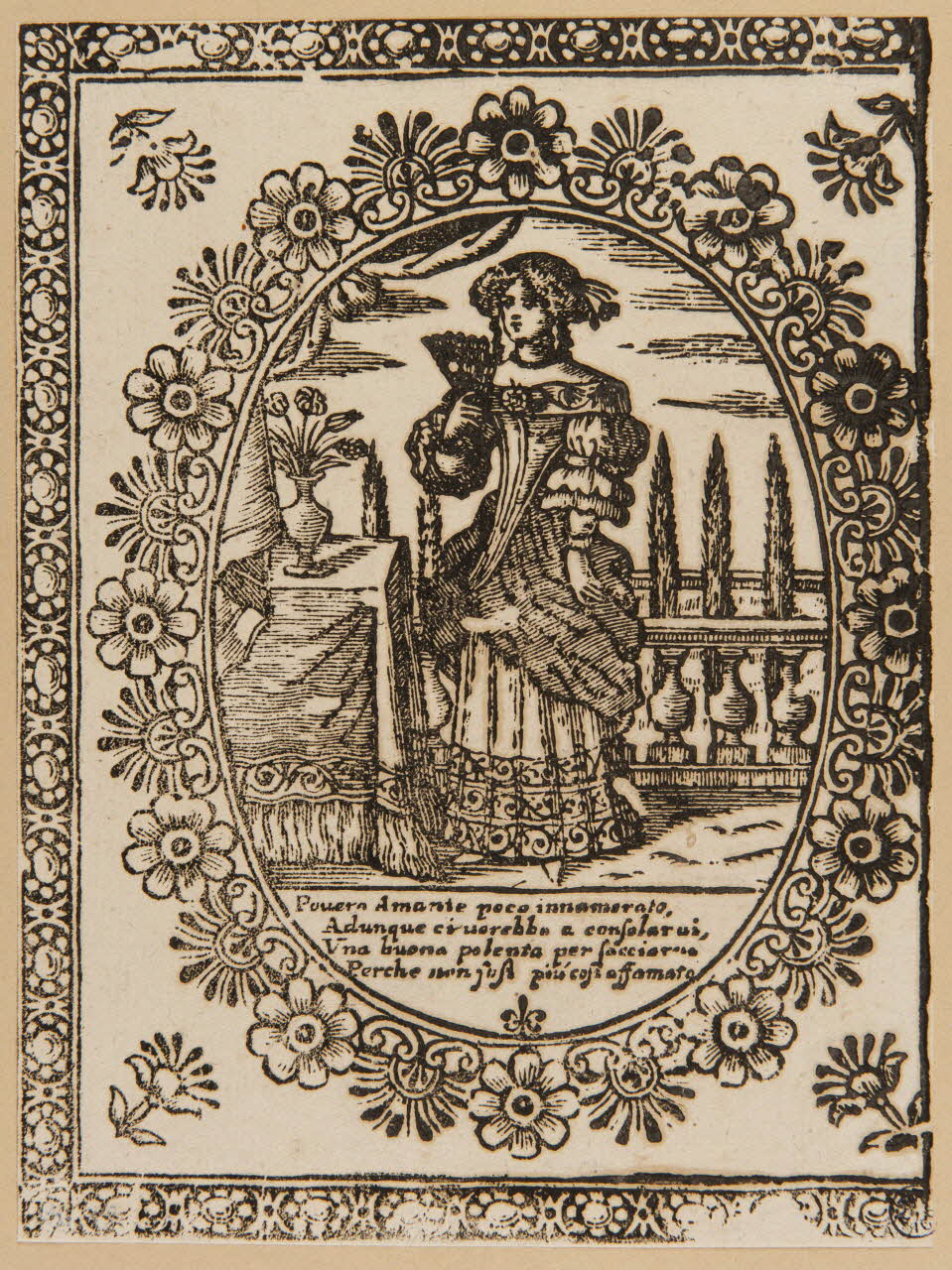 estampe Jeune femme à l'éventail 1947.22.181 Photo