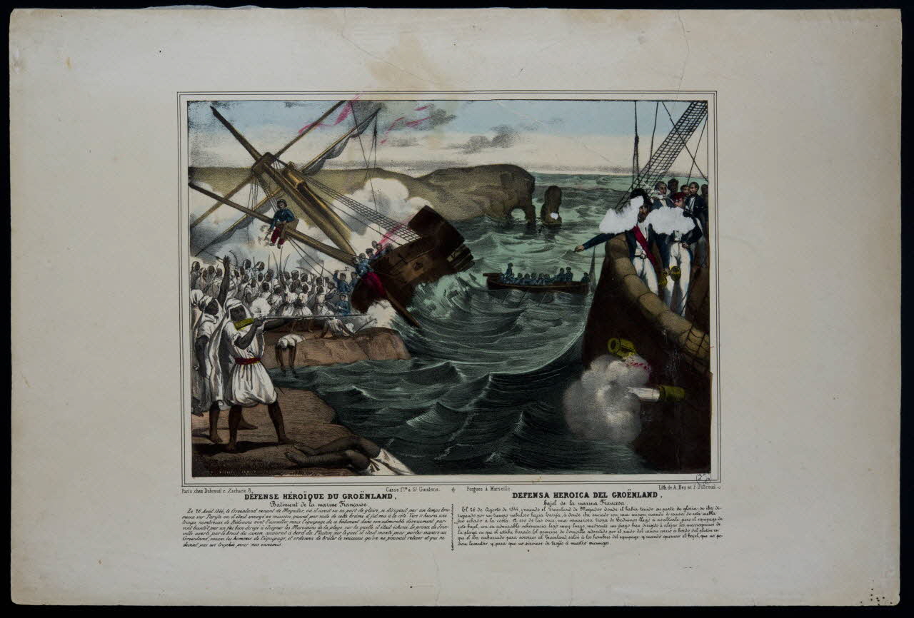 estampe DEFENSE HEROÏQUE DU GROËNLAND 1947.22.200 Photo