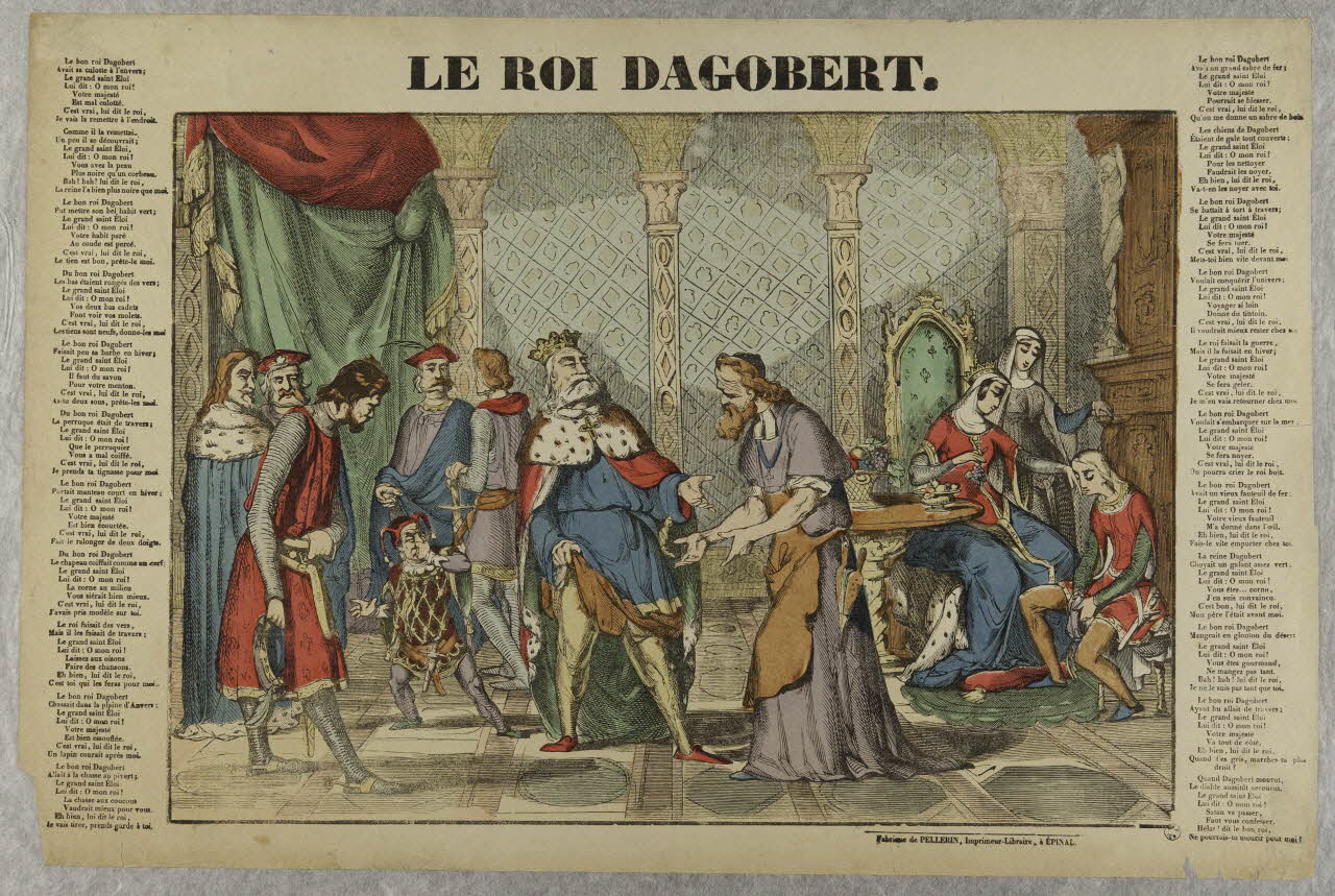 estampe LE ROI DAGOBERT. 1947.22.216 Photo