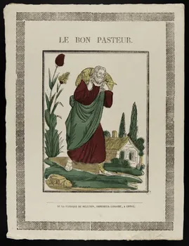 imagerie ancienne LE BON PASTEUR. 1947.22.60 Photo
