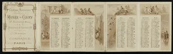 estampe MUSEE DE CLUNY  1881 1947.41.100 Photo