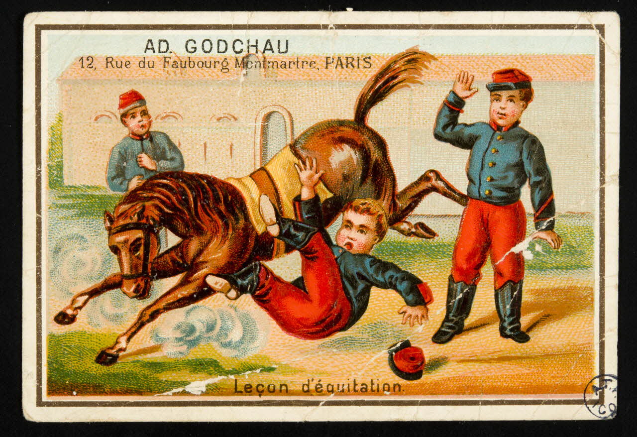 estampe Leçon d'équitation 1947.41.104 Photo