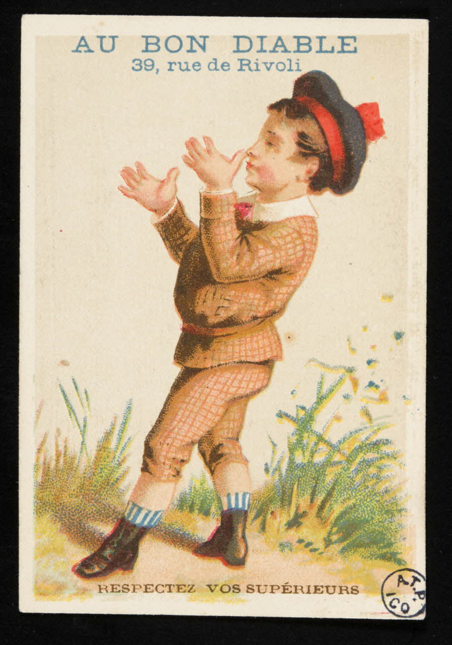 estampe RESPECTEZ VOS SUPERIEURS 1947.41.106 Photo