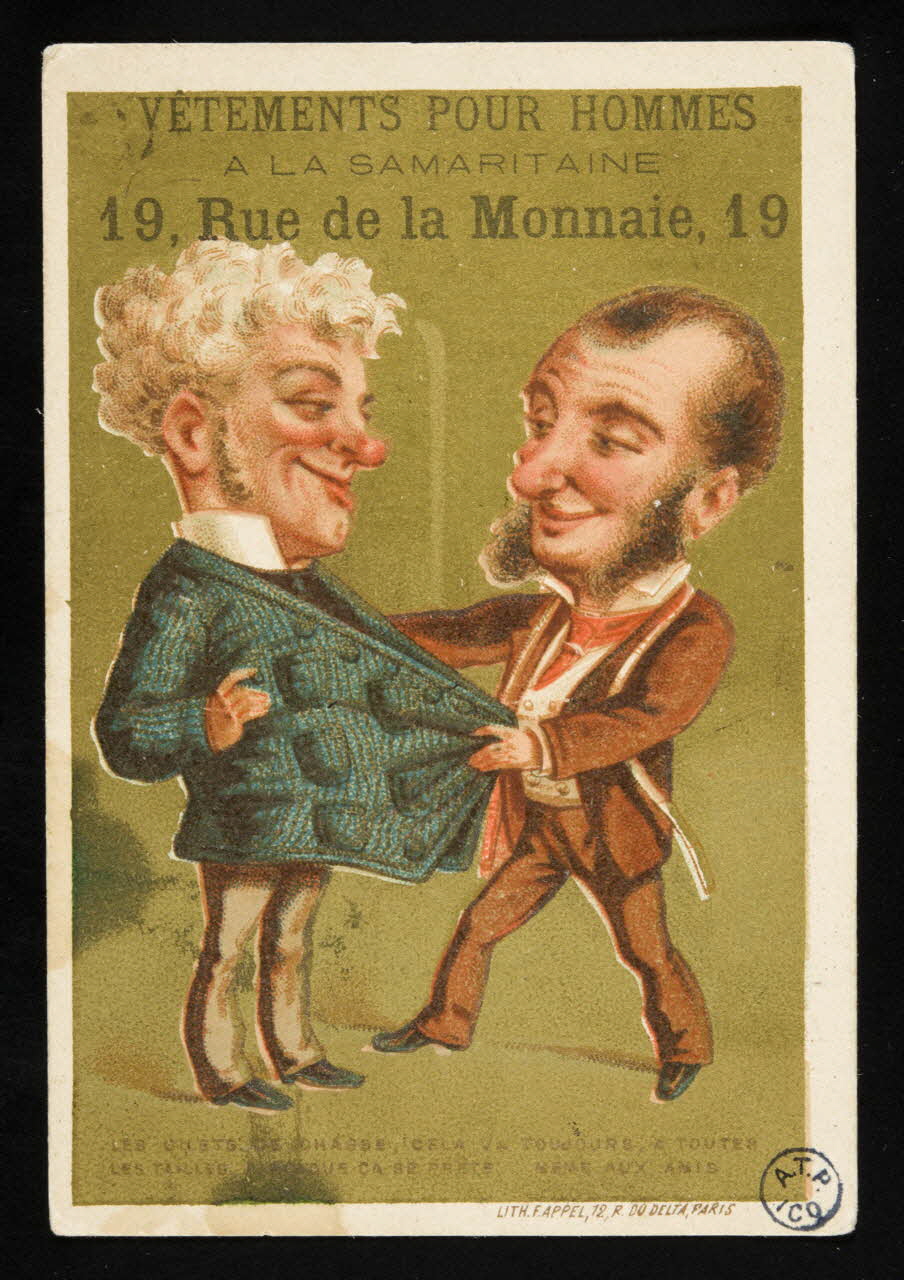 estampe VETEMENTS POUR HOMMES  A LA SAMARITAINE 1947.41.110 Photo