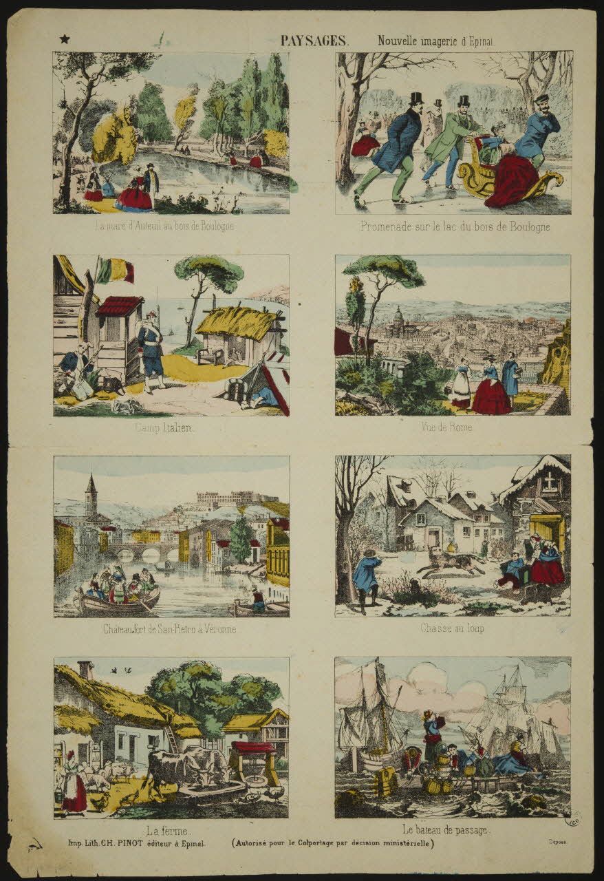 estampe PAYSAGES. 1947.64.17 Photo