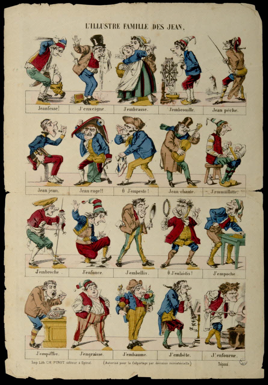 estampe L'ILLUSTRE FAMILLE DES JEAN 1947.64.18 Photo