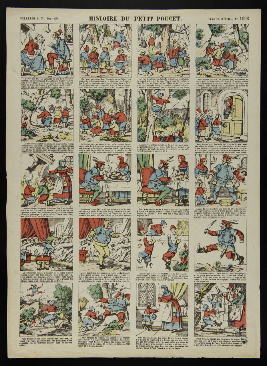 estampe HISTOIRE DU PETIT POUCET. 1947.64.27 Photo