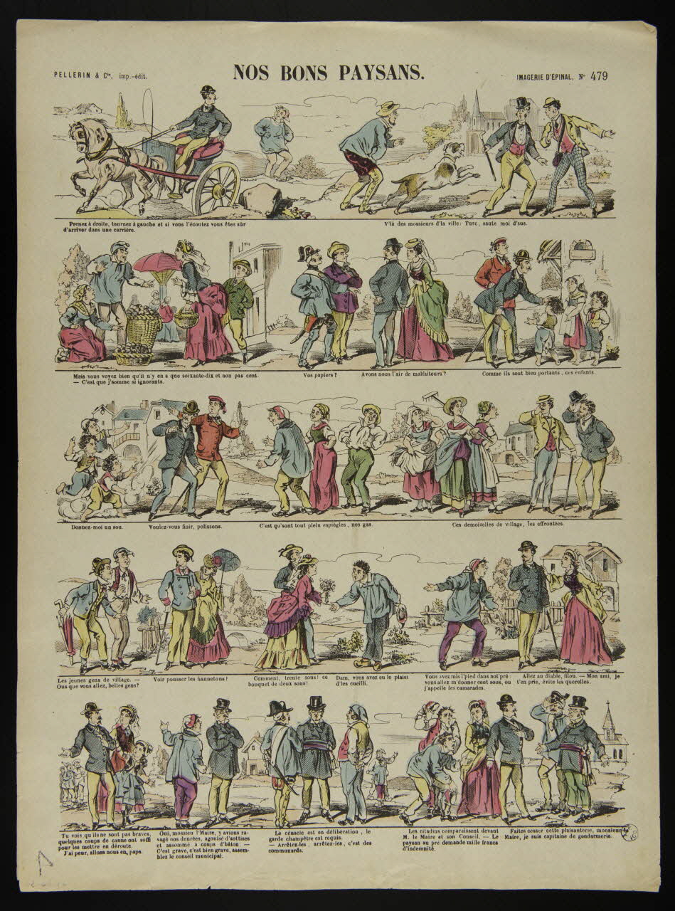 estampe NOS BONS PAYSANS. 1947.64.30 Photo