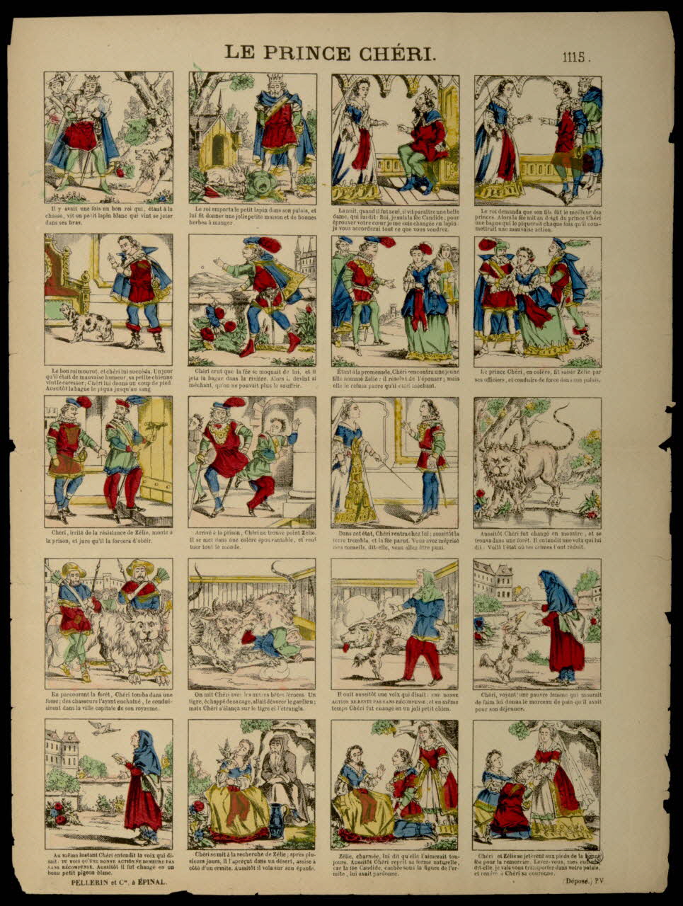 estampe LE PRINCE CHERI. 1947.64.32 Photo